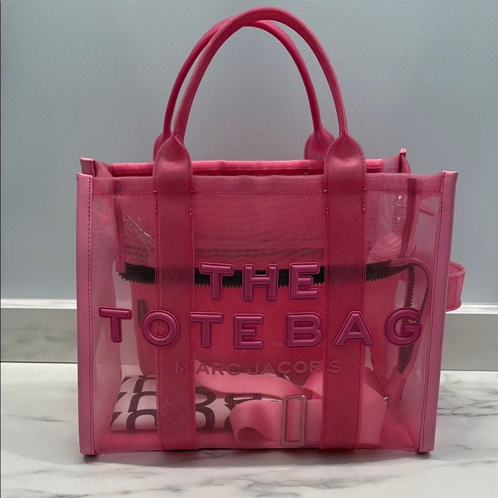 Marc Jacobs Pink Tote Bag